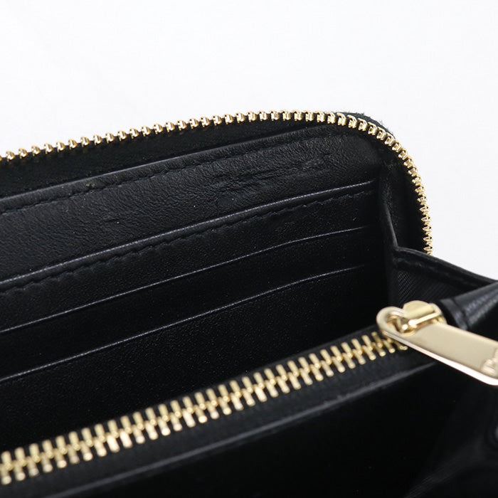DIOR Long zip wallet 30 Montaigne PurseZip Around leather Women