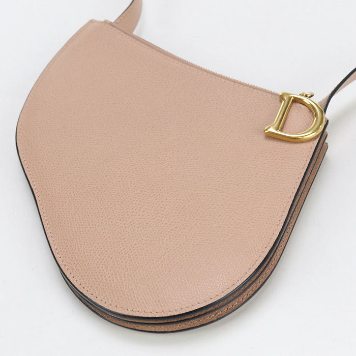 DIOR Trio Shoulder bag saddle Diagonal shoulder bag leather Women