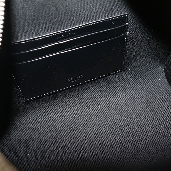 CELINE Triomphe canvas 120502FQM.38SI Mini Boston PVC Men