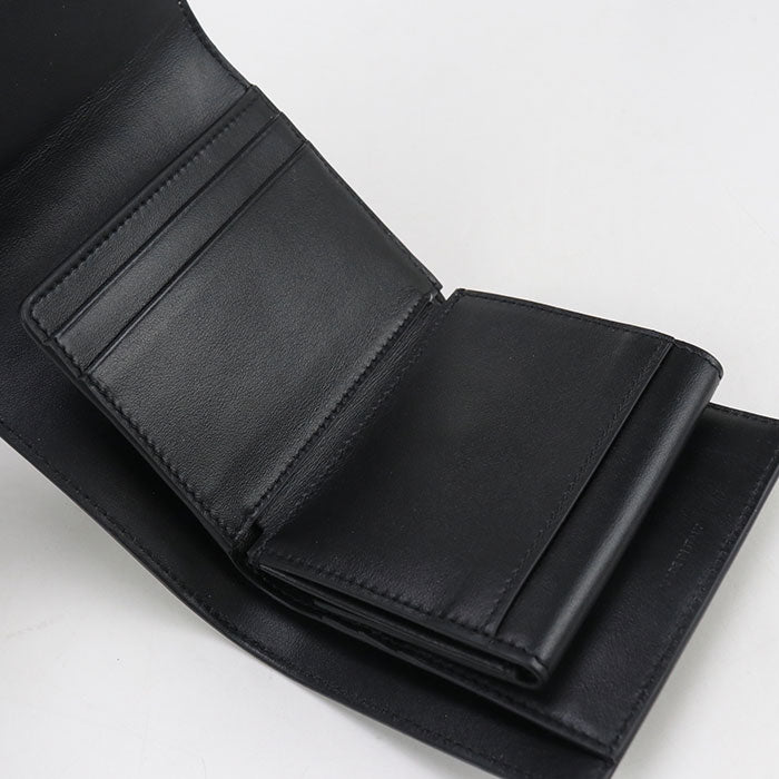 CELINE Small flap wallet Triomphe 10D783DPV.38NO Three fold wallet Calfskin Women