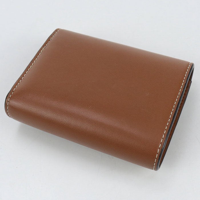 CELINE Small flap wallet Triomphe 10D783DPV Tri-fold wallet Calfskin Women