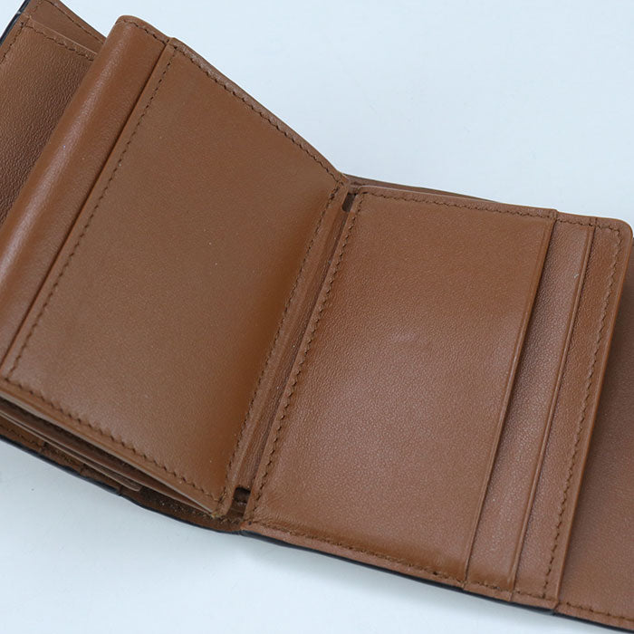 CELINE Small flap wallet Triomphe 10D783DPV Tri-fold wallet Calfskin Women