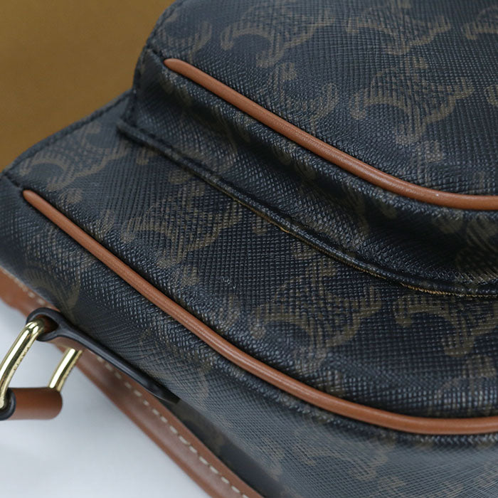 CELINE Triomphe canvas Shoulder bag PVC Women