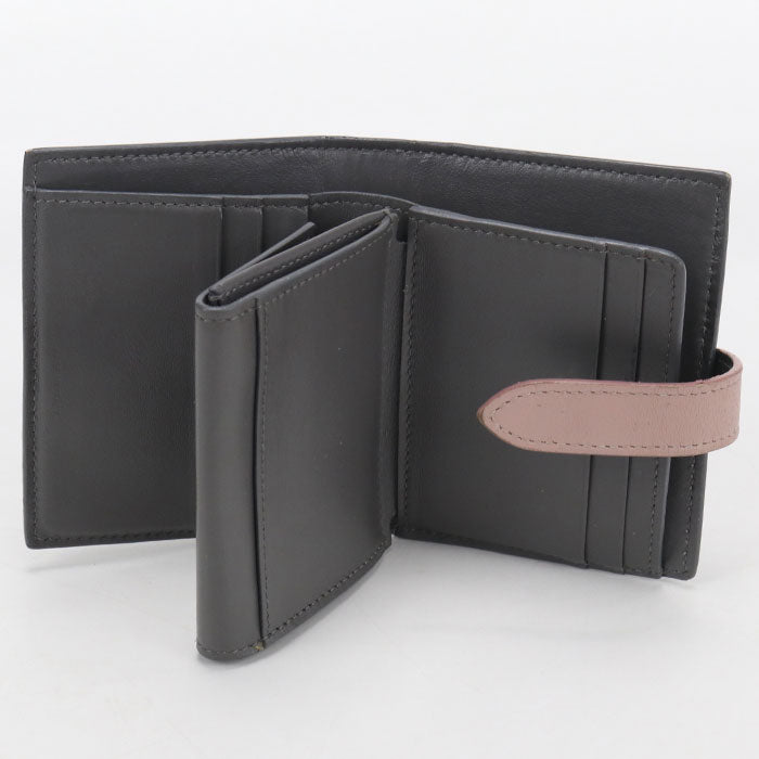 CELINE Compact wallet Bifold Wallet Calfskin Women