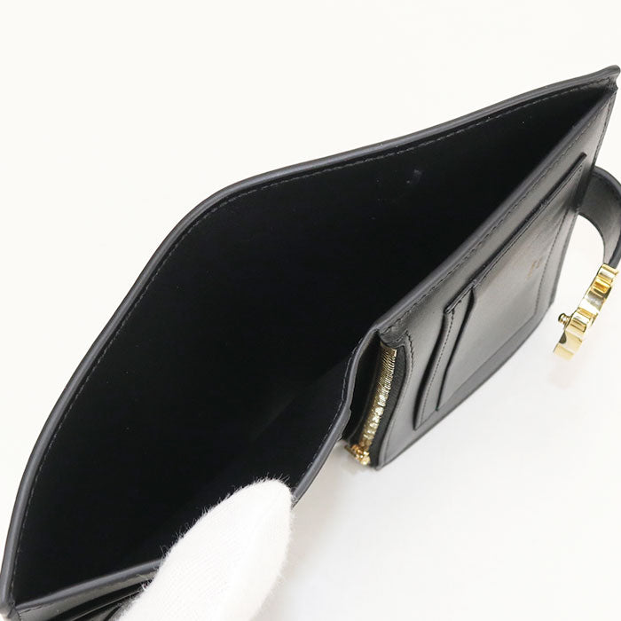 CELINE Medium strap wallet Triomphe 10M913GHH.38NO Folded wallet Calfskin Women