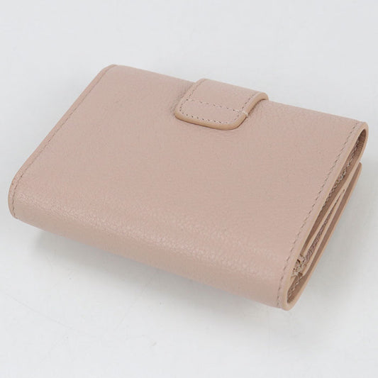 CELINE Fine Strap Wallet Nino Triomphe 10M963GHH.03SA Tri-fold wallet Calfskin Women's