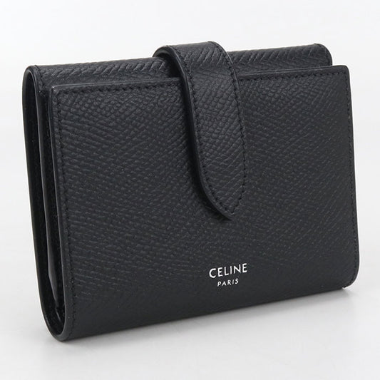 CELINE Fine Strap Wallet Tri-fold wallet Calfskin Men's