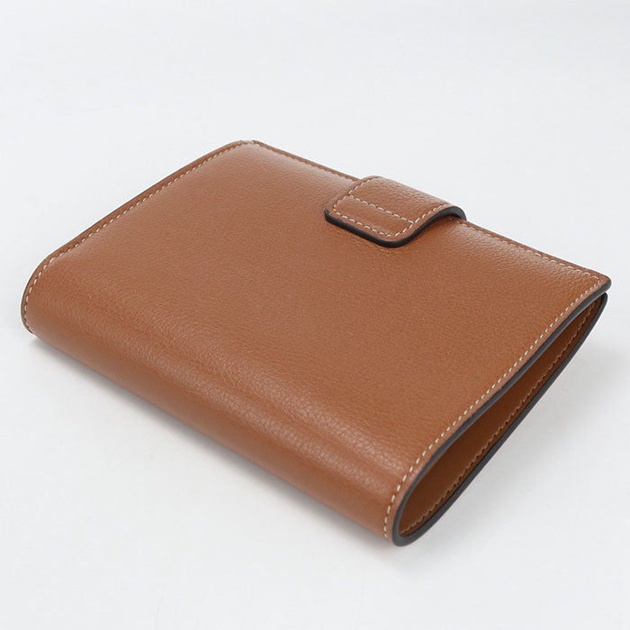 CELINE Medium strap wallet Nino 10M913GHH.04LU Bifold Wallet Calfskin Women's