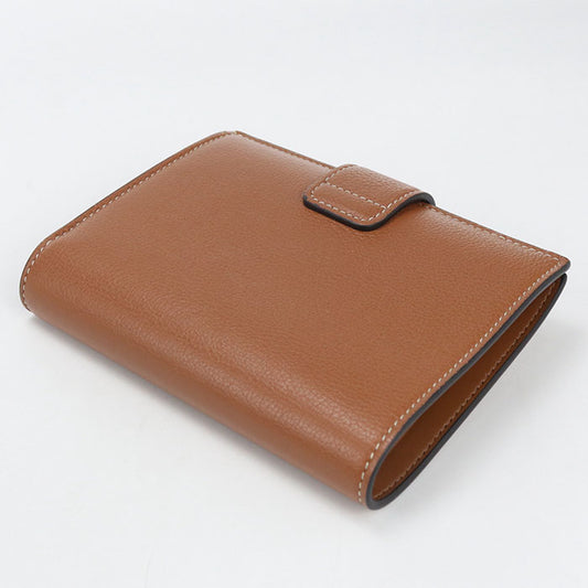CELINE Medium strap wallet Nino 10M913GHH.04LU Bifold Wallet Calfskin Women's