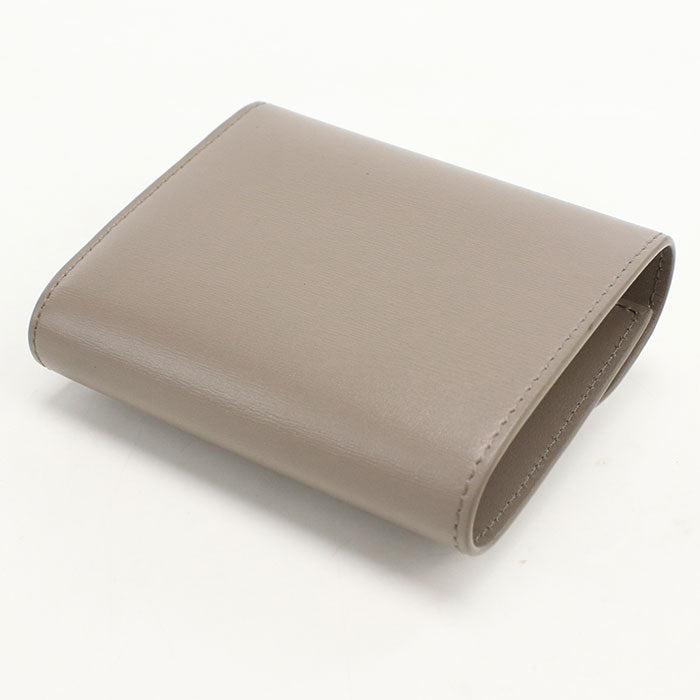 CELINE Small flap wallet Triomphe Tri-fold wallet Calfskin Women's