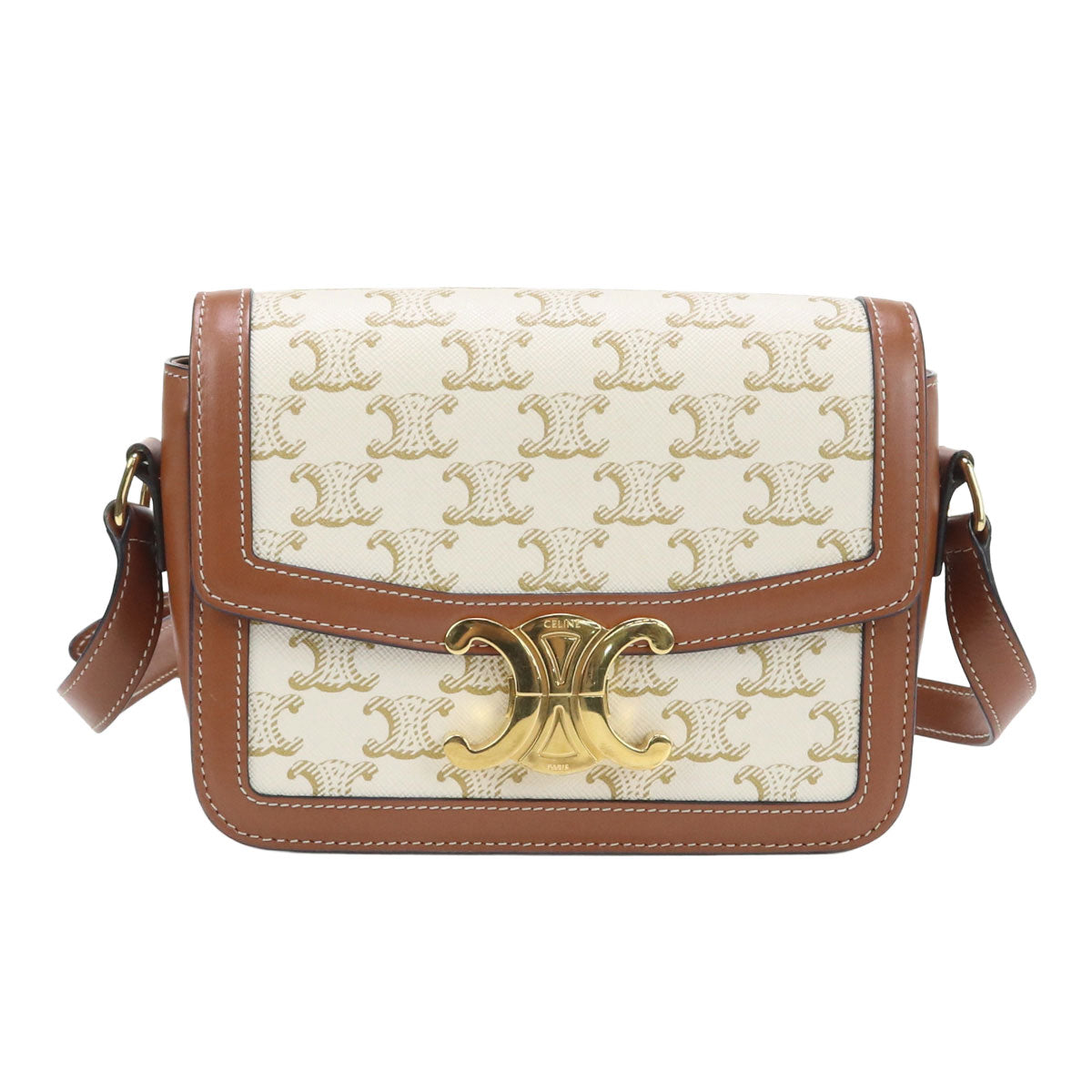 CELINE teen triomphe bag Triomphe canvas CE85933 Shoulder bag PVC / teen triomphe bag Women