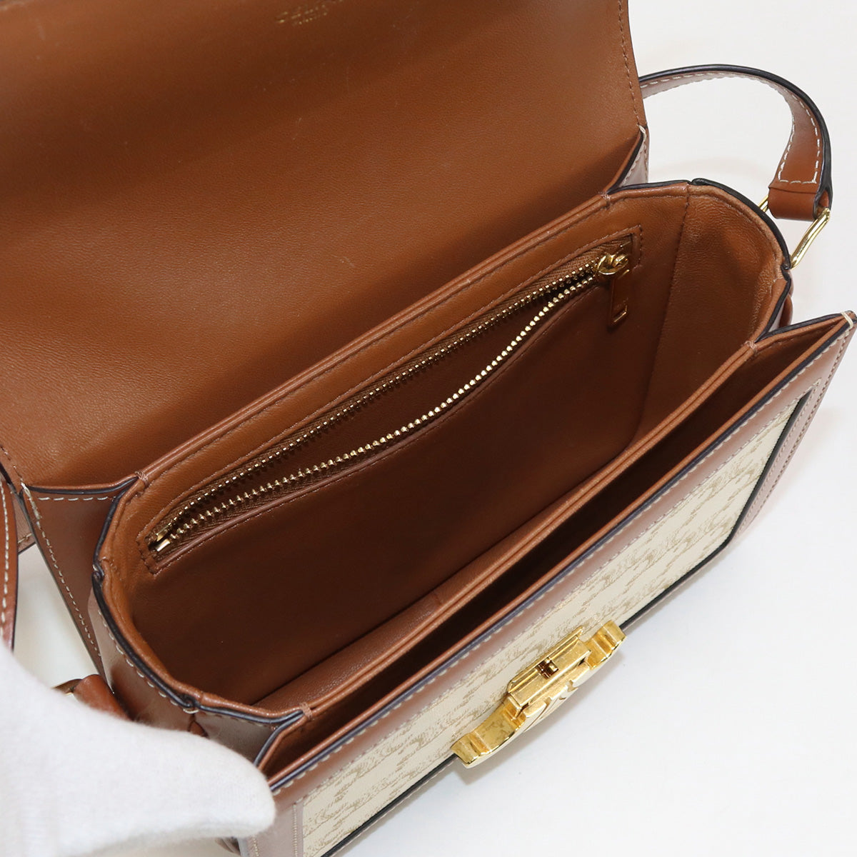 CELINE teen triomphe bag Triomphe canvas CE85933 Shoulder bag PVC / teen triomphe bag Women