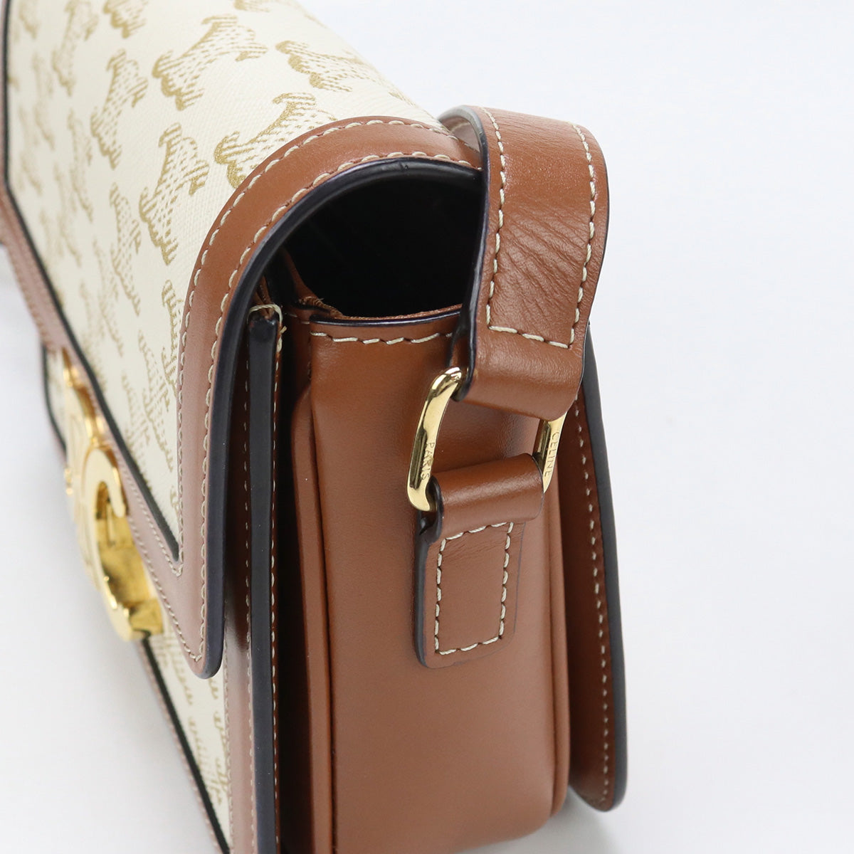 CELINE teen triomphe bag Triomphe canvas CE85933 Shoulder bag PVC / teen triomphe bag Women