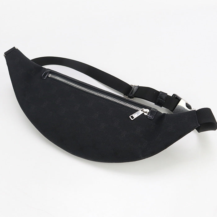 CELINE Belt bag Triomphe Jacquard CE89700 body bag canvas / Belt bag Men
