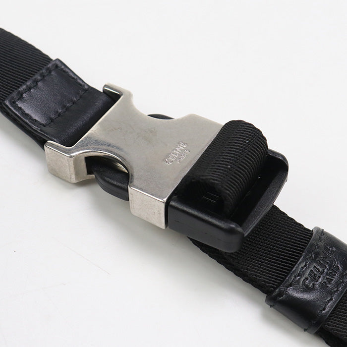 CELINE Belt bag Triomphe Jacquard CE89700 body bag canvas / Belt bag Men