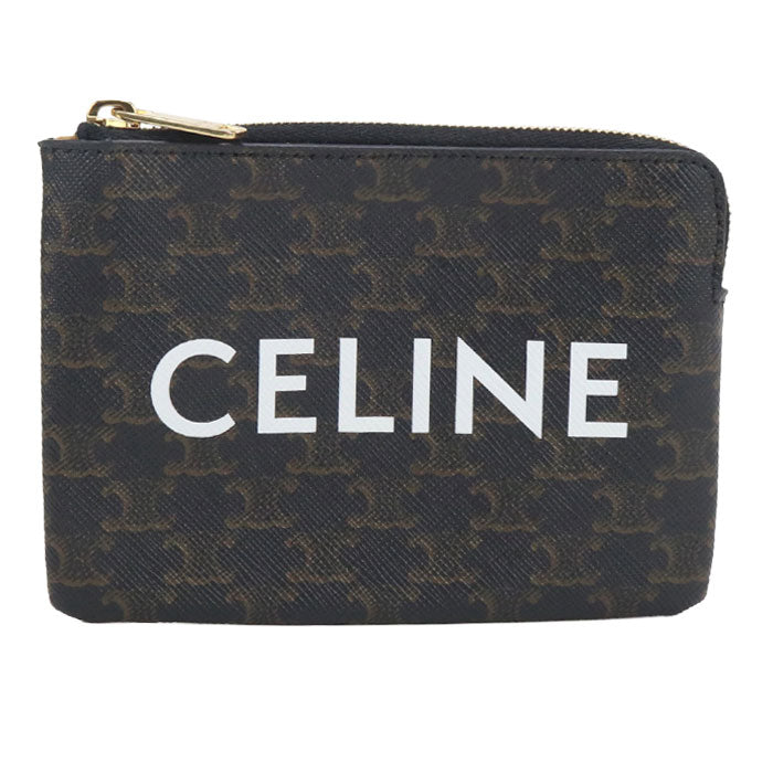CELINE Coin purse Triomphe canvas CE92047 Coin Pocket PVC / Coin purse Women