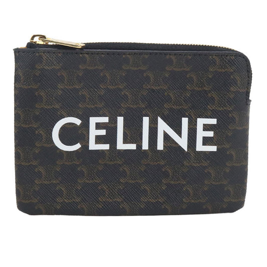 CELINE Coin purse Triomphe canvas CE92047 Coin Pocket PVC / Coin purse Women