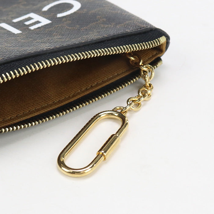 CELINE Coin purse Triomphe canvas CE92047 Coin Pocket PVC / Coin purse Women