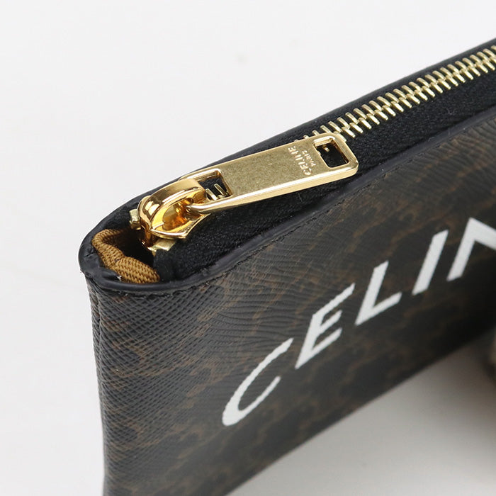 CELINE Coin purse Triomphe canvas CE92047 Coin Pocket PVC / Coin purse Women
