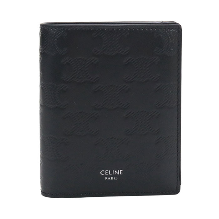 CELINE Compact wallet Triomphe CE93002 Folded wallet Calfskin / Compact wallet Women