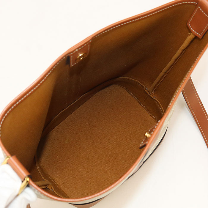 CELINE small bucket Triomphe canvas CE93259 Shoulder bag Calfskin / small bucket Women