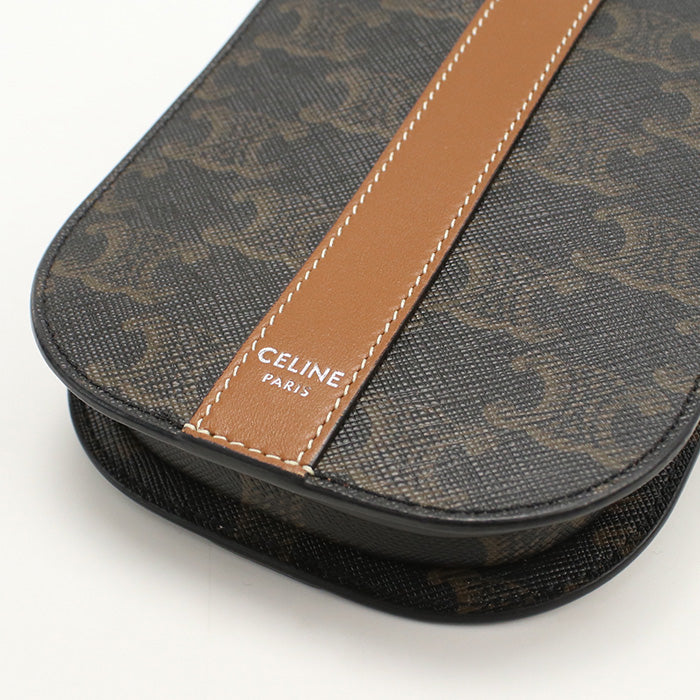 CELINE Mobile pouch Triomphe canvas CE93426 Shoulder bag PVC / Mobile pouch Women