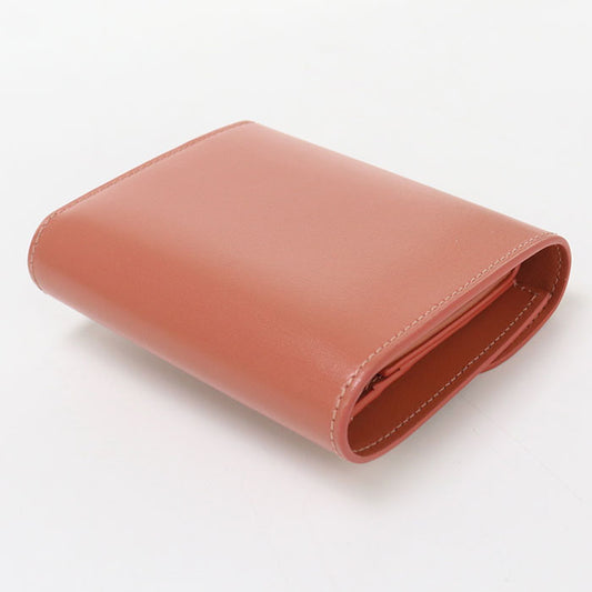 CELINE Small flap wallet Triomphe 10D78 3DPV Three fold wallet Calfskin Women