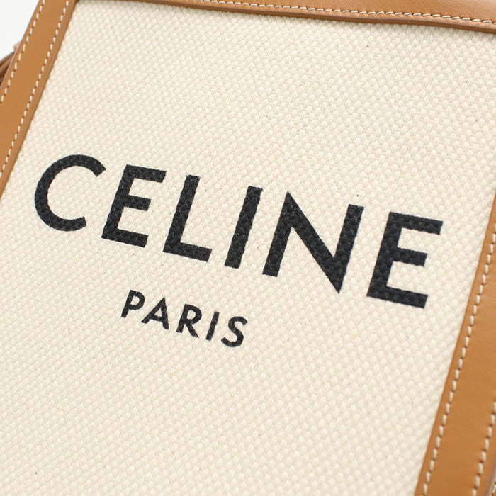 CELINE 2WAY Mini vertical hippopotamus 19330 2BNZ.02NT Handbag canvas / Calfskin Women