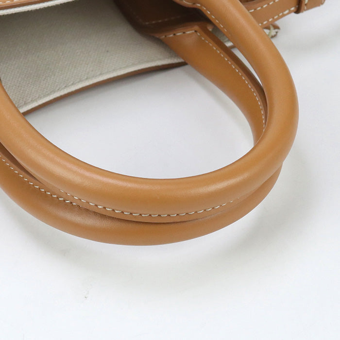 CELINE Minibar Tical Hippo Handbag canvas / Calfskin Women
