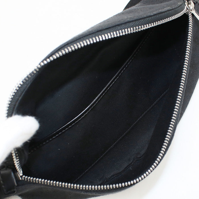 CELINE Belt bag Triomphe body bag canvas Men