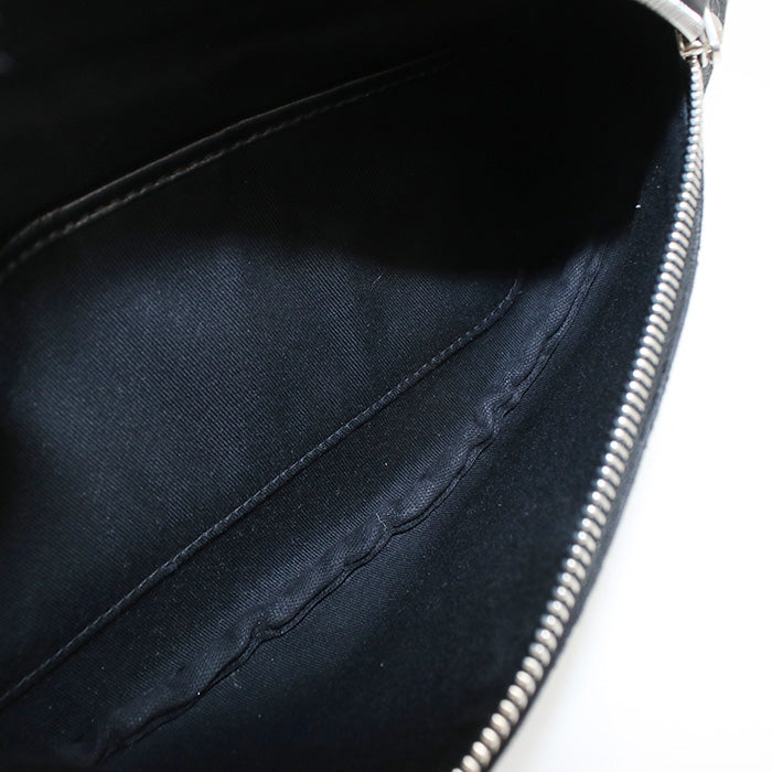 CELINE Belt bag Triomphe body bag canvas Men