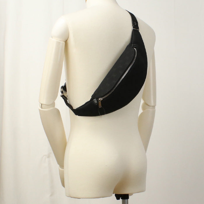 CELINE Belt bag Triomphe body bag canvas Men