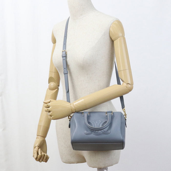 CELINE Small Boston Handbag Calfskin Women