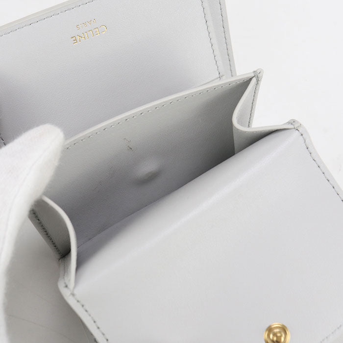 CELINE Small trifold wallet 16 (Saise) 10F52 3CQ7 Three fold wallet Calfskin Women