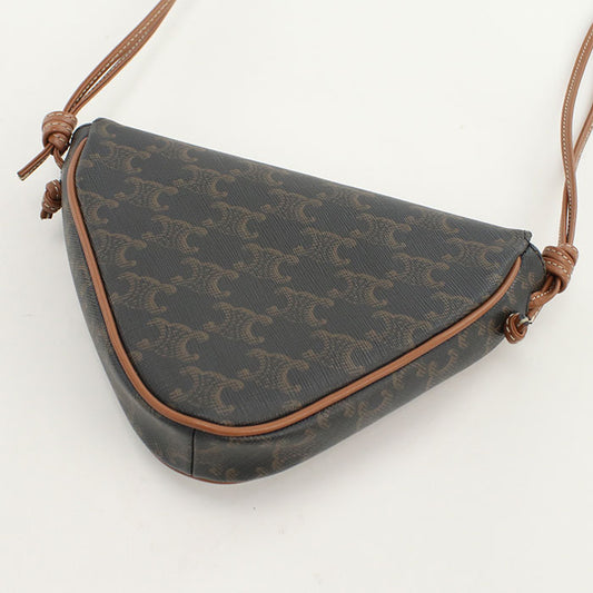 CELINE Triomphe canvas Diagonal shoulder bag Triomphe canvas Women