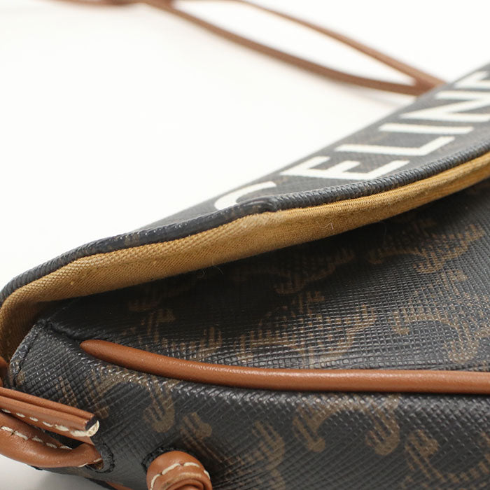 CELINE Triomphe canvas Diagonal shoulder bag Triomphe canvas Women