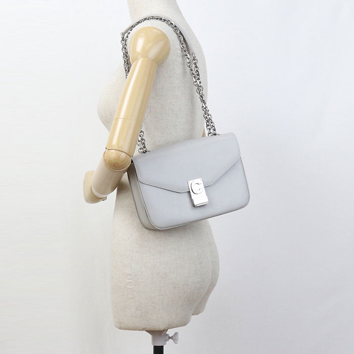 CELINE Chain 18725 3BFB Shoulder bag leather Women
