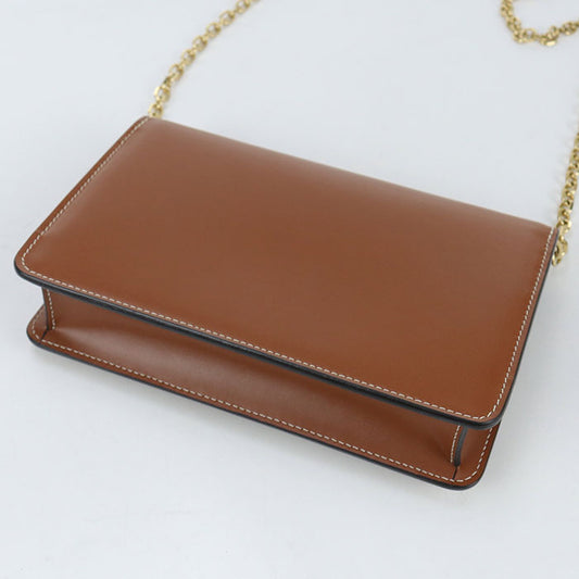 CELINE Triomphe Chain wallet Calfskin Women