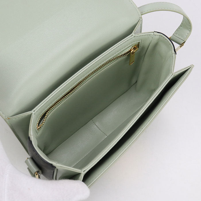 CELINE Triomphe canvas Diagonal shoulder bag PVC / leather Women