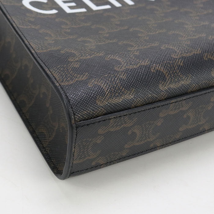 CELINE Mini vertical hippopotamus Triomphe canvas 194372BZK.04LU Tote bag PVC Women