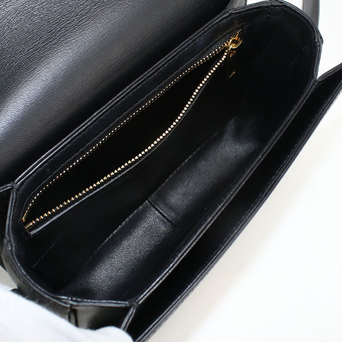 CELINE Triomphe Diagonal shoulder bag leather Women