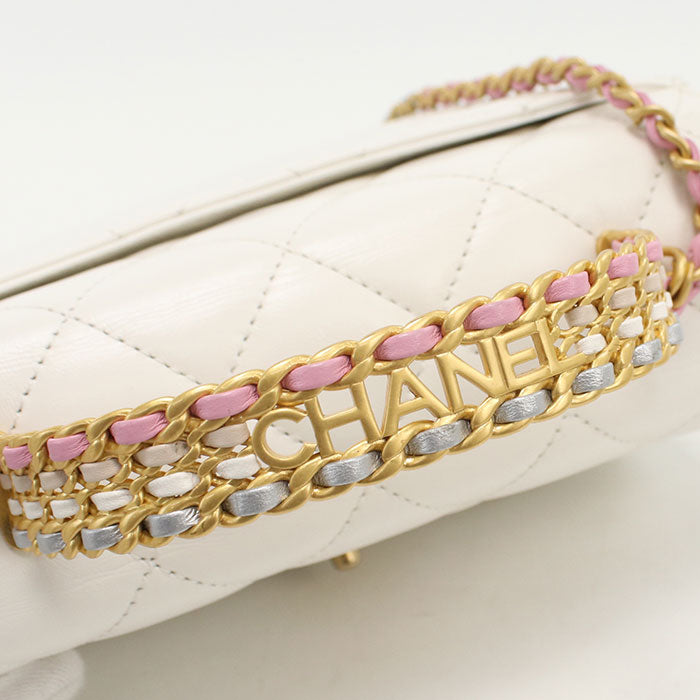CHANEL 2WAY Matrasse Handbag lambskin Women