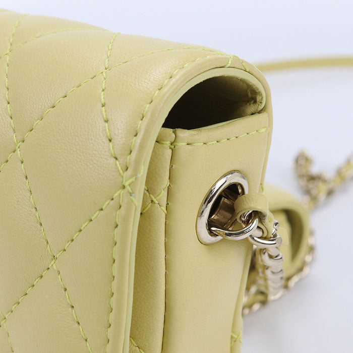 CHANEL Chain Matrasse Shoulder bag / lambskin 28034267 Women