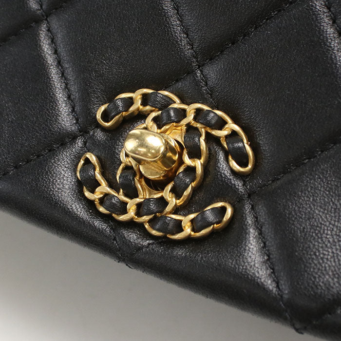 CHANEL Chain Matrasse Shoulder bag lambskin TC7G0JLG Women