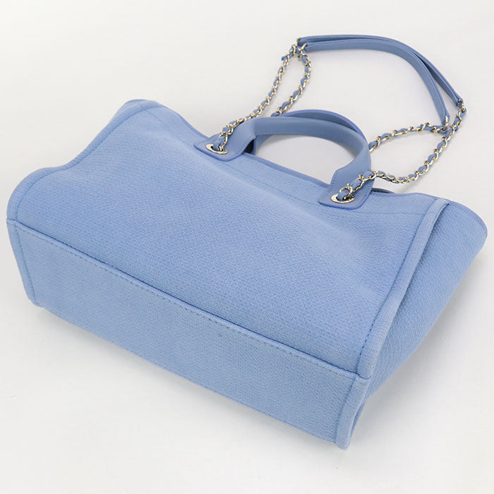 CHANEL 2WAY Deauville AS3257 Tote bag canvas G00EE640 Women