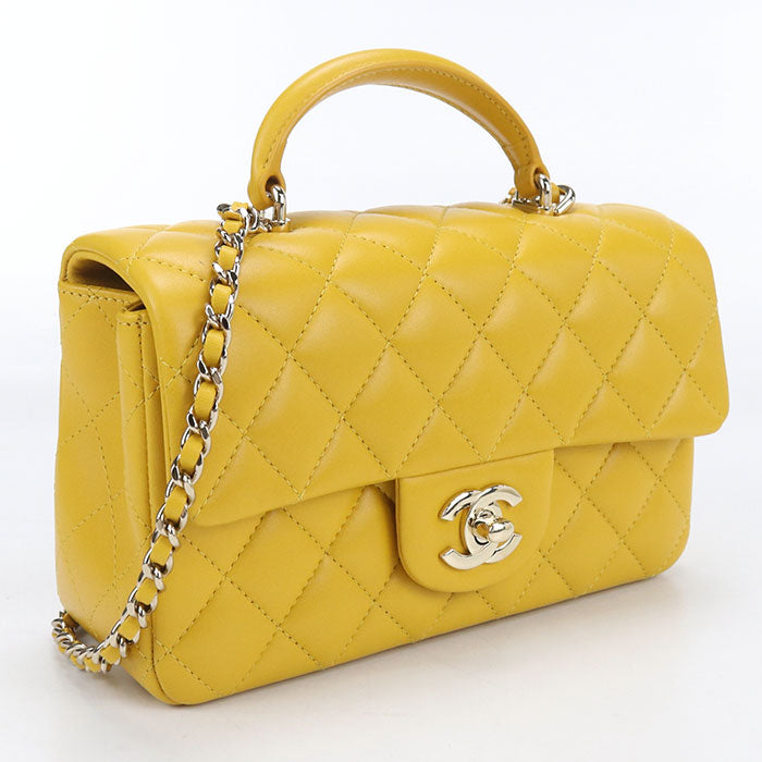 CHANEL 2WAY Matrasse Handbag / lambskin HXCA63A8 Women