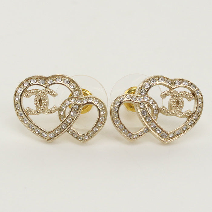 CHANEL Heart Pierce 88000 CH77769 Pierce metal / Heart Pierce Women