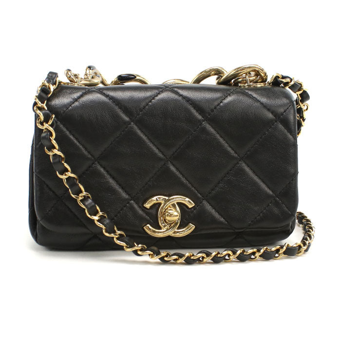 CHANEL Chain Shoulder bag Matrasse NPT9K2NL Diagonal shoulder bag lambskin Women