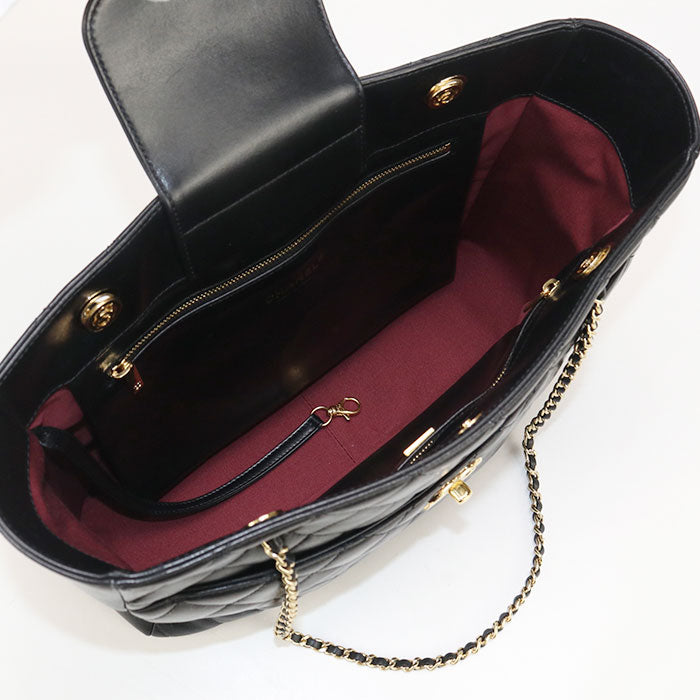 CHANEL Chain Matrasse Shoulder bag / lambskin AEH0N1K8 Women
