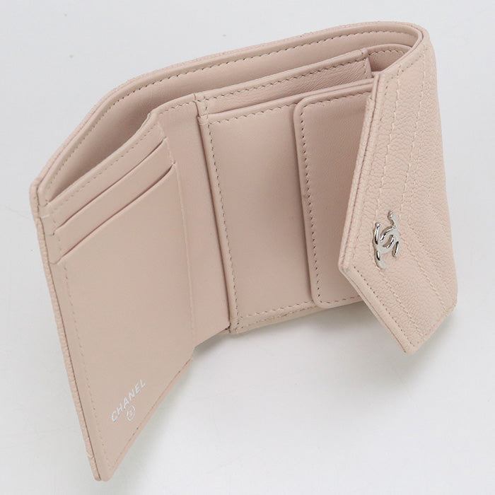 CHANEL Small flap wallet Chevron CH94457 Tri-fold wallet with coin purse / Small flap wallet 24758041 Women